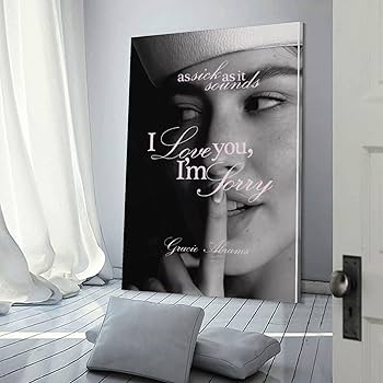 グレイシーエイブラムス - I Love You, I’m Sorry ポスター Gracie Abrams - I Love You, I'm Sorry